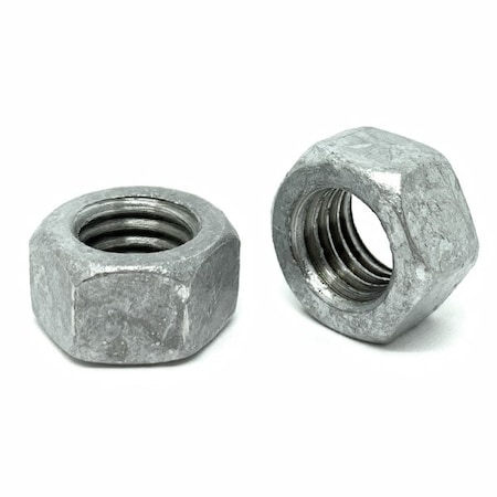 Boltsandnuts.Com Hex Nut, 1/2"-13, Grade 2, Galvanized, 50 PK 50CFHN2G-50